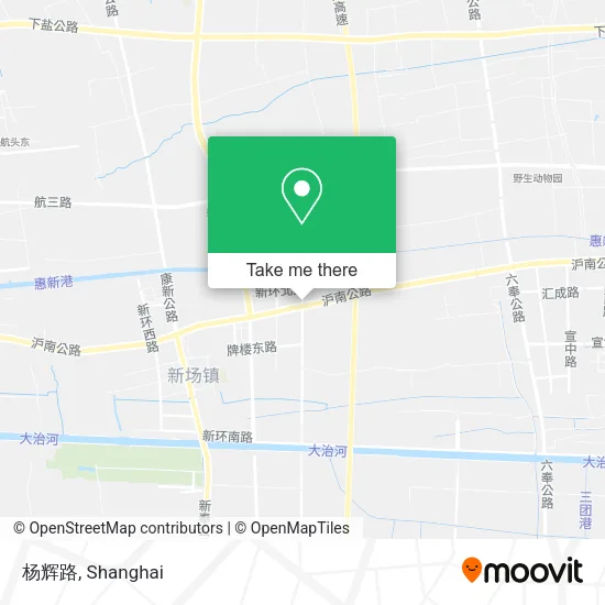 杨辉路 map