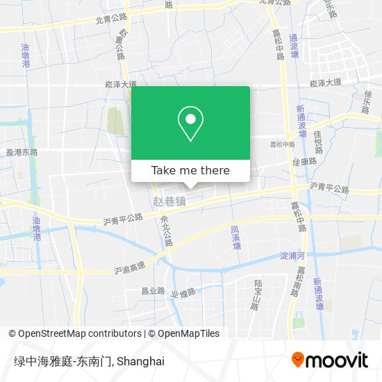绿中海雅庭-东南门 map