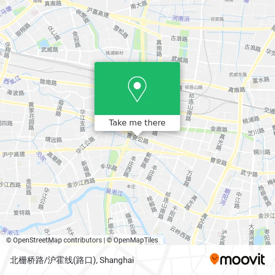 北栅桥路/沪霍线(路口) map