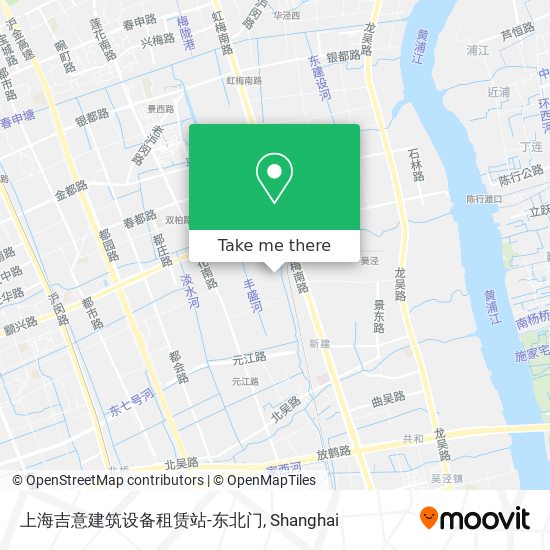 上海吉意建筑设备租赁站-东北门 map