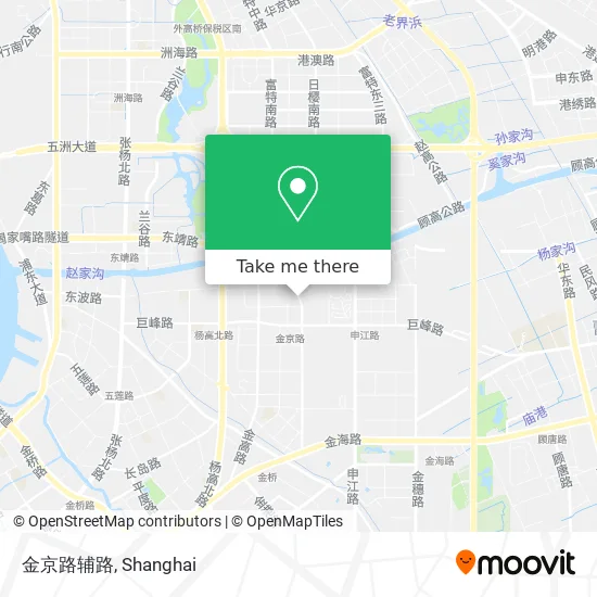 金京路辅路 map