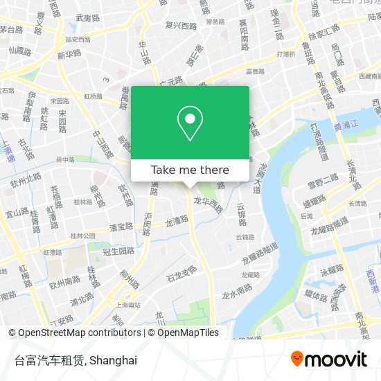 台富汽车租赁 map