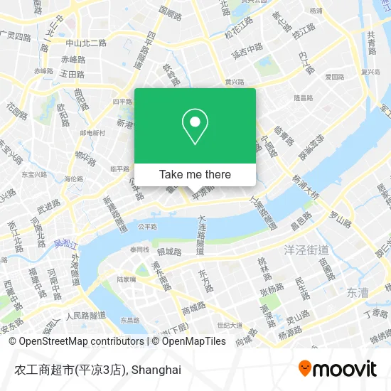 农工商超市(平凉3店) map