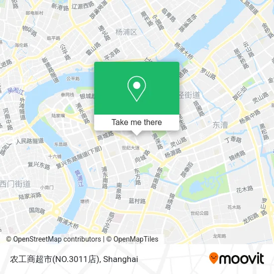 农工商超市(NO.3011店) map