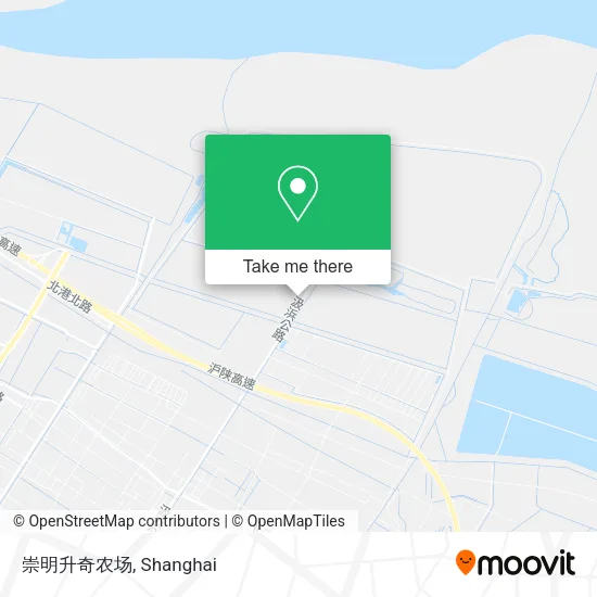 崇明升奇农场 map