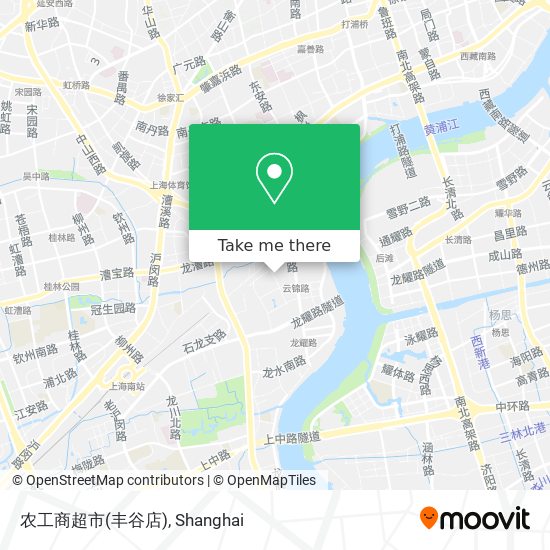 农工商超市(丰谷店) map