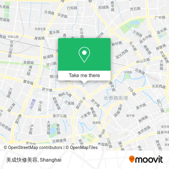 美成快修美容 map