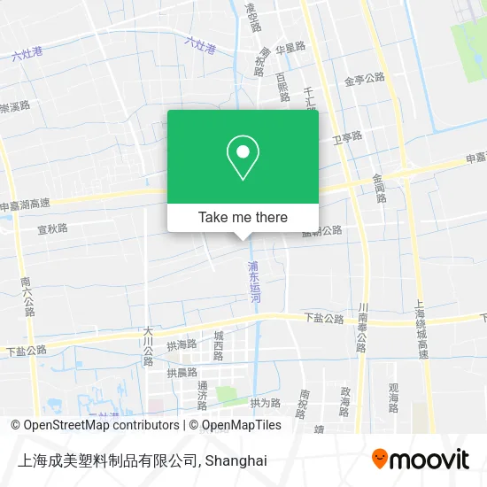 上海成美塑料制品有限公司 map