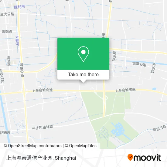 上海鸿泰通信产业园 map