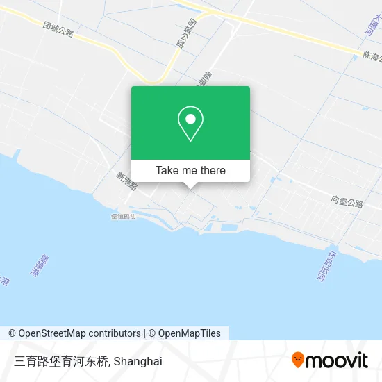三育路堡育河东桥 map