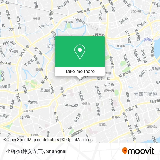 小确茶(静安寺店) map