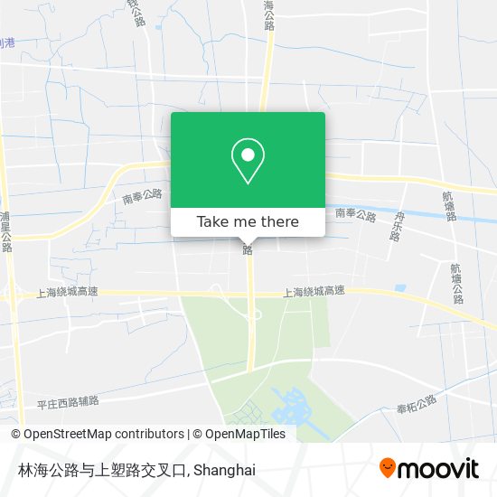 林海公路与上塑路交叉口 map