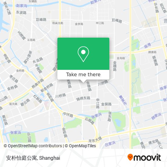 安朴怡庭公寓 map