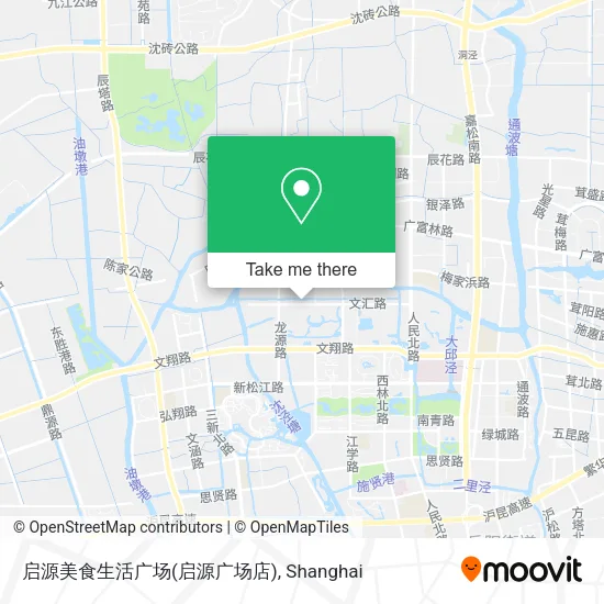 启源美食生活广场(启源广场店) map