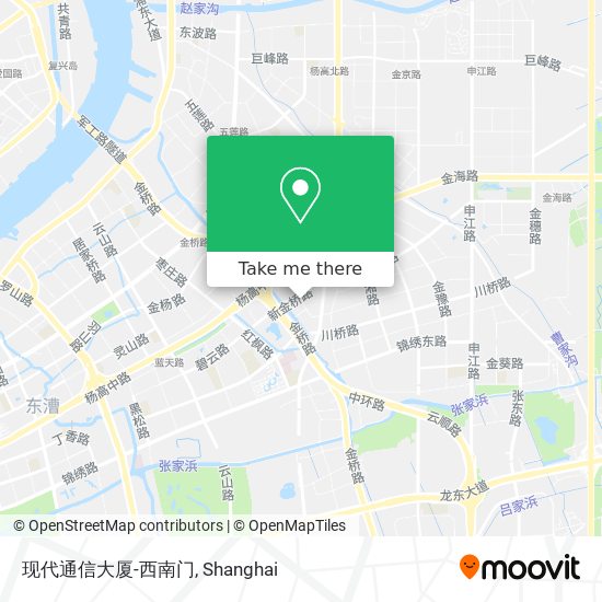 现代通信大厦-西南门 map