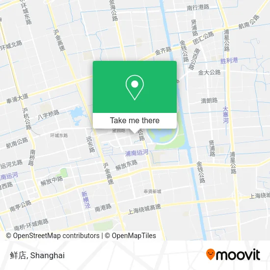 鲜店 map