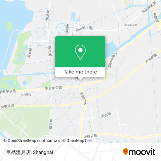 良品渔具店 map