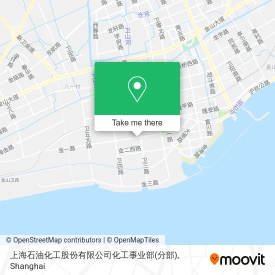 上海石油化工股份有限公司化工事业部(分部) map