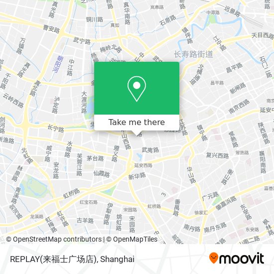 REPLAY(来福士广场店) map