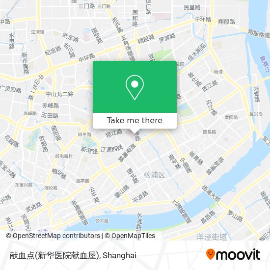 献血点(新华医院献血屋) map