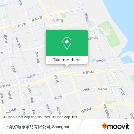 上海好睡家家纺有限公司 map