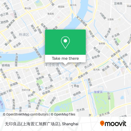 无印良品(上海置汇旭辉广场店) map