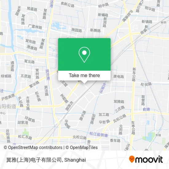翼雅(上海)电子有限公司 map