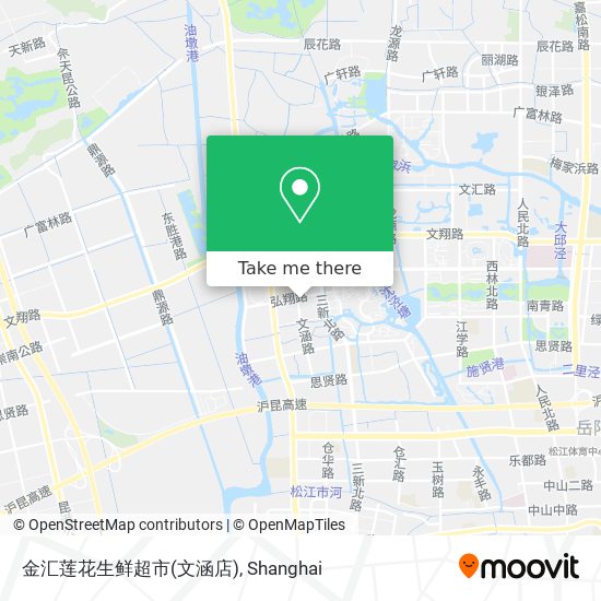 金汇莲花生鲜超市(文涵店) map