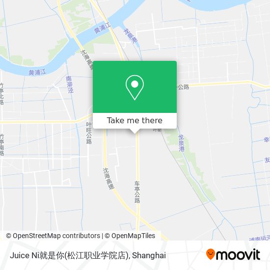 Juice Ni就是你(松江职业学院店) map