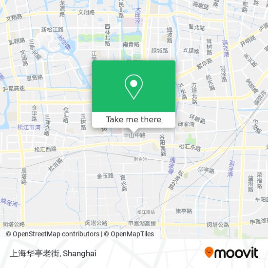 上海华亭老街 map