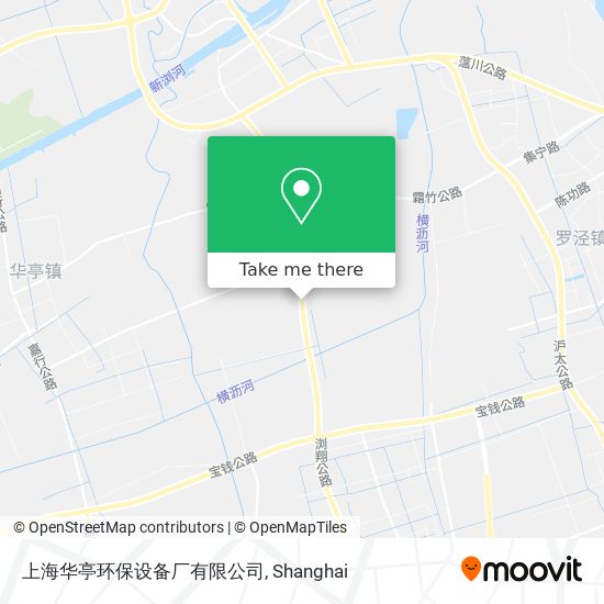 上海华亭环保设备厂有限公司 map