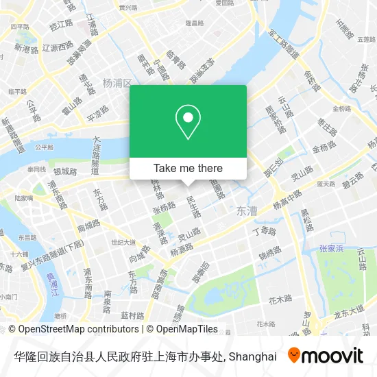 华隆回族自治县人民政府驻上海市办事处 map