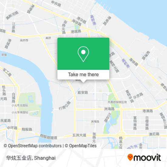 华炫五金店 map