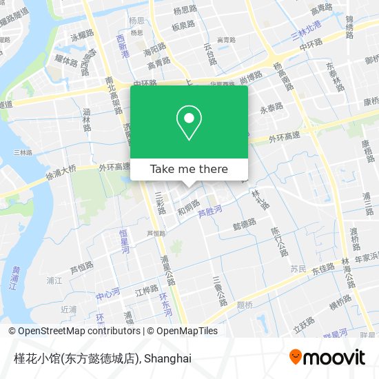 槿花小馆(东方懿德城店) map