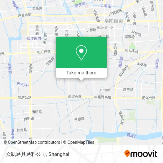 众凯磨具磨料公司 map