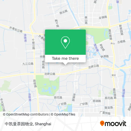 中凯曼荼园物业 map