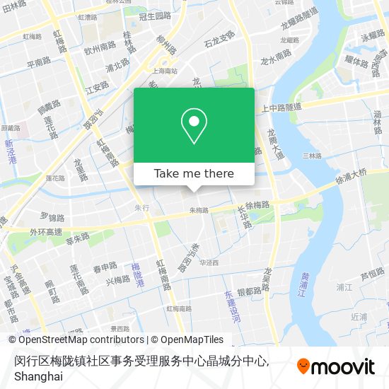 闵行区梅陇镇社区事务受理服务中心晶城分中心 map