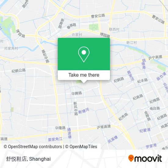 舒悦鞋店 map