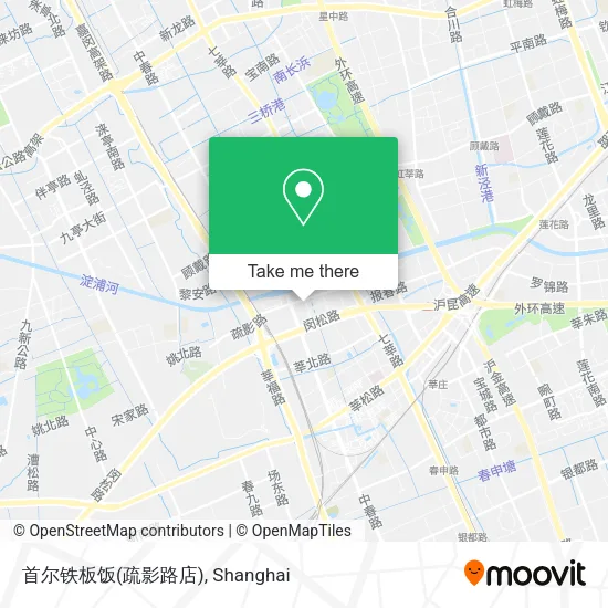 首尔铁板饭(疏影路店) map
