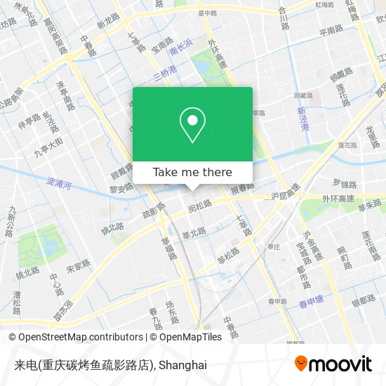 来电(重庆碳烤鱼疏影路店) map