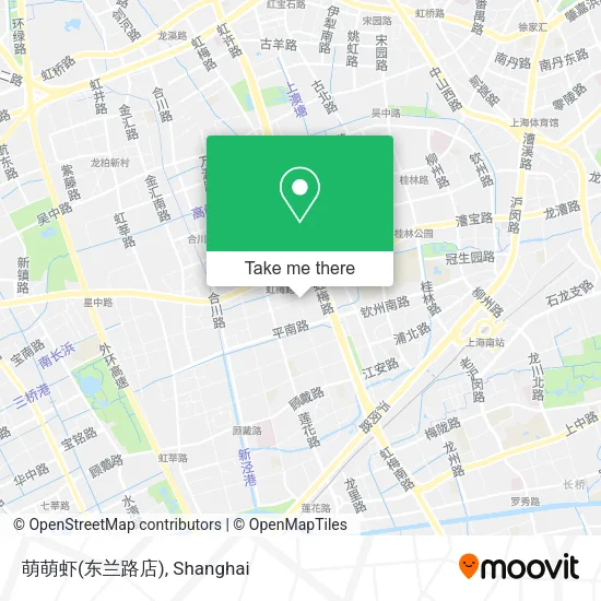 萌萌虾(东兰路店) map