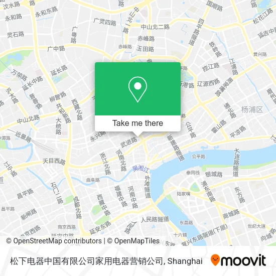 松下电器中国有限公司家用电器营销公司 map