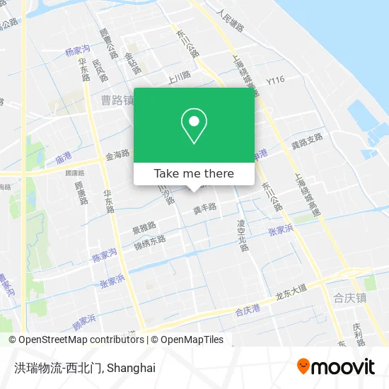 洪瑞物流-西北门 map