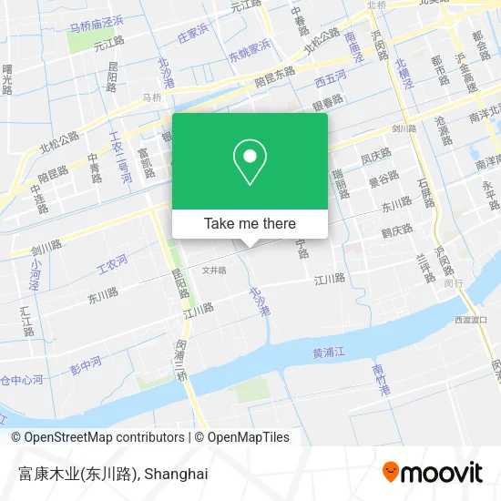 富康木业(东川路) map