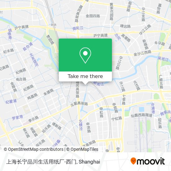 上海长宁品川生活用纸厂-西门 map