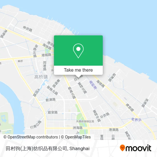 田村驹(上海)纺织品有限公司 map