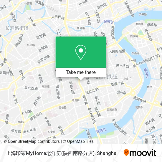 上海印家MyHome老洋房(陕西南路分店) map