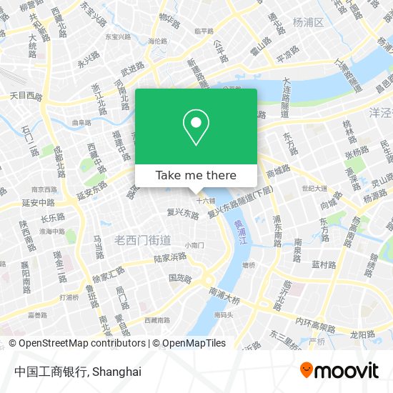 中国工商银行 map