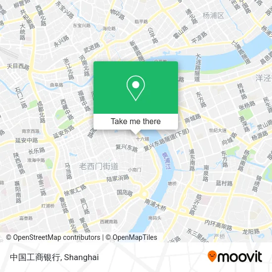 中国工商银行 map