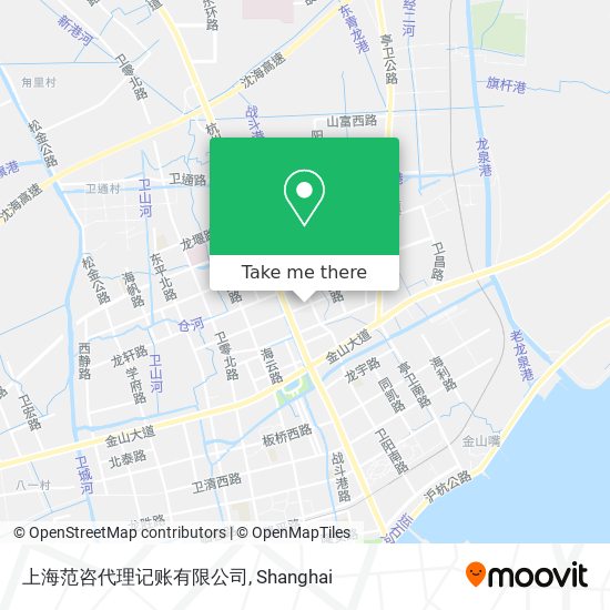 上海范咨代理记账有限公司 map